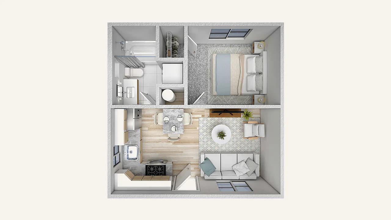 ADU floor plan